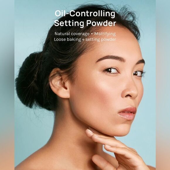 AOA Puff + Set Setting Powder - Translucent - Picture 4 of 4